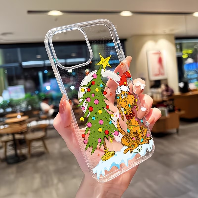 เคสโทรศัพท์ใสลายปาร์ตี้คริสต์ม - Apple Iphone 15 Pro Max บทวิจารณ์และราคา